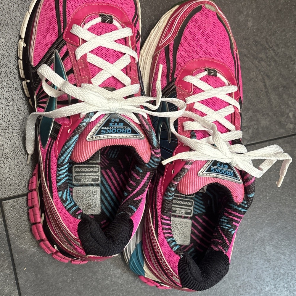 Brooks Adrenaline GTS 14 Women Running Shoe Sneaker Pink 9 M 1201511B605 - Picture 4 of 7
